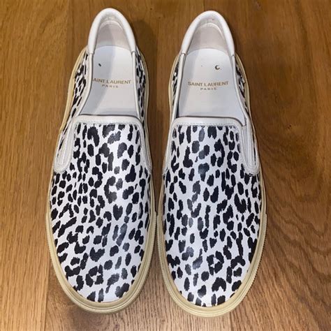 sneakers ysl donna|saint laurent slip on sneakers.